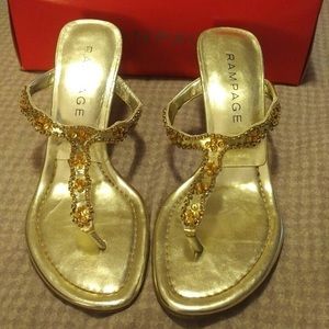 Rampage heeled sandals